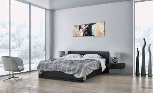 Obraz Na Płótnie - Tancerze Tango - 120X40 Cm - Ca120X40-3773 na Arena.pl