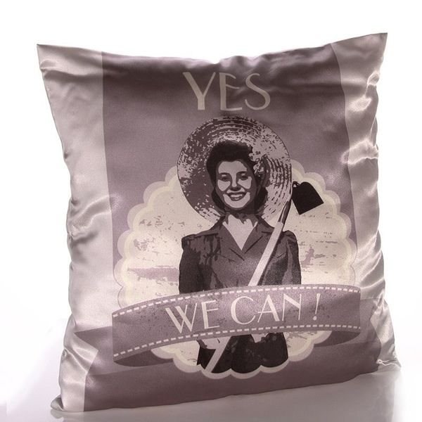 Poszewka Retro - Yes we can zdjęcie 1