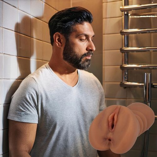 Męski masturbator Pochwa Usta Odbyt i Wibrator ANAL+ 3 PIERŚCIENIE EREKCJA na Arena.pl