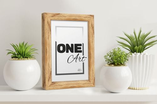 Ramka stojąca Hekla 9x13 MDF ramka mała naturalny 1szt. na Arena.pl