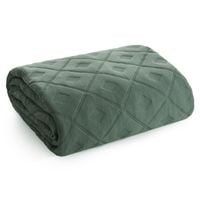 Narzuta 220X240 cm Alara6 zielona mikrofibra hotpress