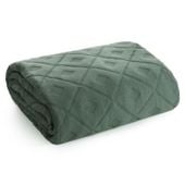 Narzuta 220X240 cm Alara6 zielona mikrofibra hotpress