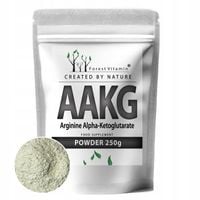 AAKG ARGININA L-ARGININA 250g CZYSTA NATURALNA MOCNA TLENEK AZOTU