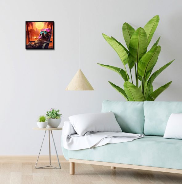 Plakat 30x30cm Lato w Stylu zdjęcie 4