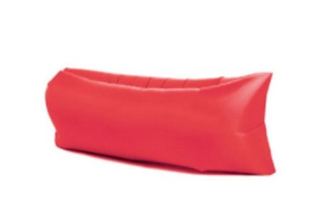 Lazy BAG SOFA łóżko leżak na powietrze czerwony 230x70cm