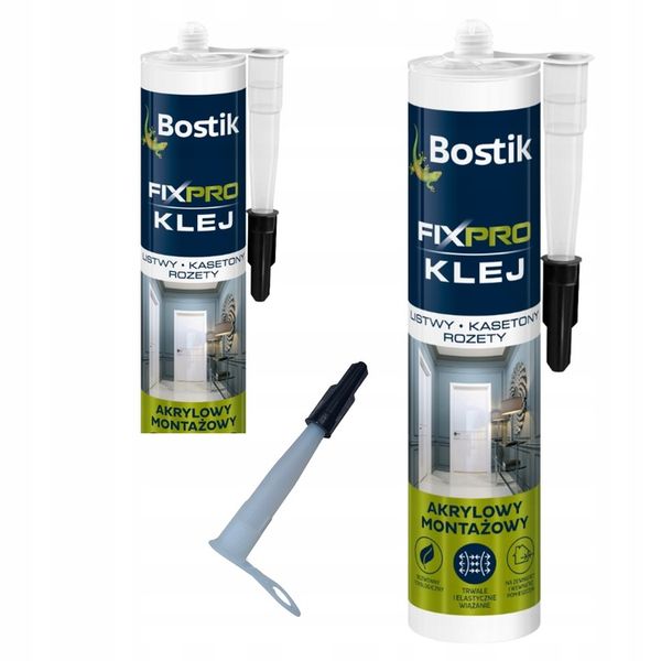Klej do kasetonów Paneli Ściennych FIXPRO BOSTIK montażowy 300ml zdjęcie 4