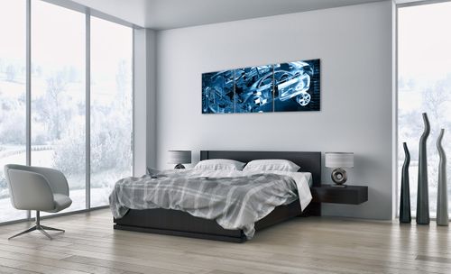 Obraz Na Płótnie - Samochód Prototyp - 150X50 Cm - Ca150X50-2615 na Arena.pl