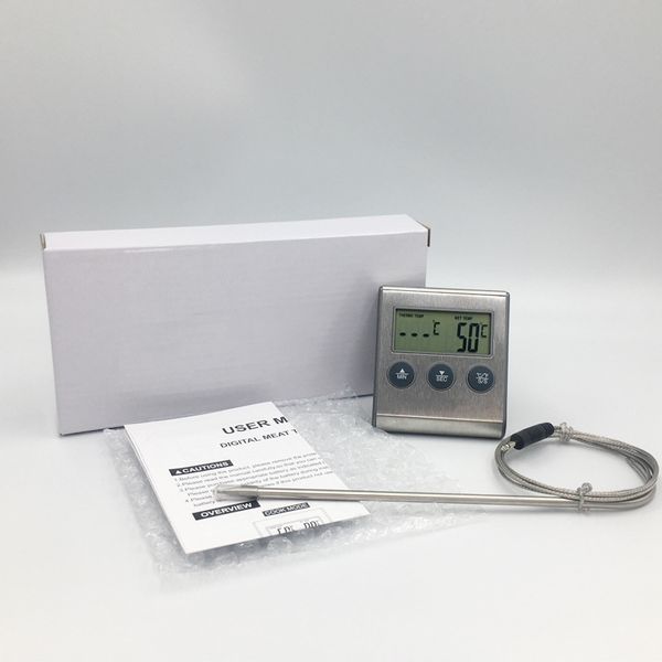 TERMOMETR DO WĘDZARNI Pieczenia GRILLA SONDA TIMER zdjęcie 8