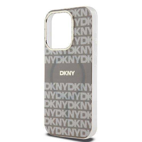 Etui DKNY do iPhone 15 Pro, Beżowy, MagSafe na Arena.pl
