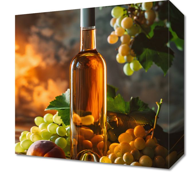 Obraz 30x30cm Bursztynowe Wino zdjęcie 1