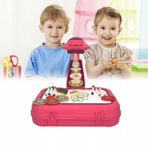 PROJEKTOR DO NAUKI RYSOWANIA RZUTNIK DLA DZIECI + 48 SLAJDÓW MAZAKI PREZENT na Arena.pl