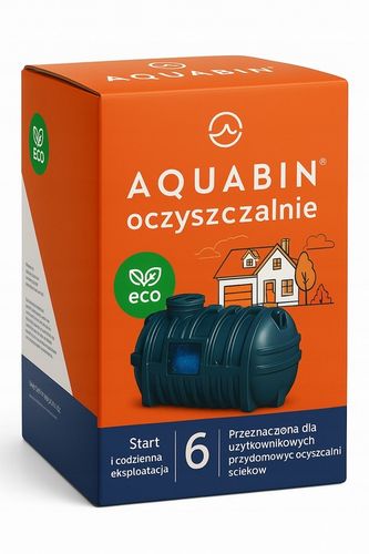 Preparat Bakterie do Szamba Oczyszczalni Aktywator Aquabin 0,5 kg na Arena.pl