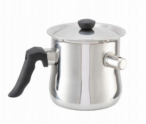 GARNEK DO MLEKA 2L Z GWIZDKIEM GAZ INDUKCJA STALOWY DO GOTOWANIA MLEKA HIT na Arena.pl