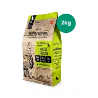 Wiejska Zagroda Karma sucha dla psa Kaczka z gruszką (dorosły) chrupki M 2kg