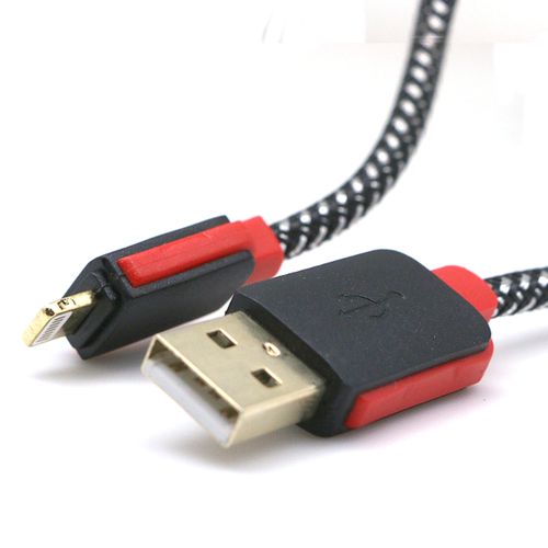 Gruby pleciony kabel lightning do iphone 1,5m na Arena.pl