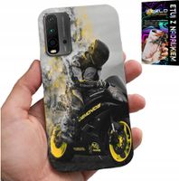ETUI DO XIAOMI REDMI 9T - MOTOR MOTOCYKLE FAN WIELE WZORÓW PLECKÓW