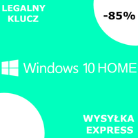 🔑 Windows 10 Home Klucz - Natychmiastowa dostawa - Gwarancja - Online 24/7