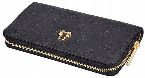 Portfel Damski Młodzieżowy LuluCastagnette Piórnik na prezent czarny na Arena.pl