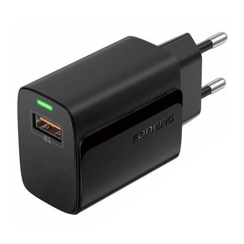 ładowarka foneng eu64 usb-a czarna na Arena.pl