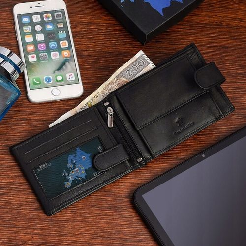 Męski portfel skórzany klasyczny Beltimore na Arena.pl