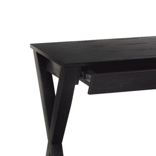 Czarne nowoczesne biurko Writex Black na Arena.pl