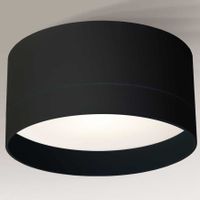 Plafon LAMPA sufitowa TOSA 7066 Shilo natynkowa OPRAWA okrągła LED 16W 3000K czarna