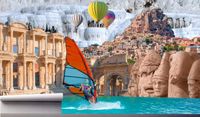 Fototapeta WINDSURFER ZABYTKI TURCJI OCEAN 200x130