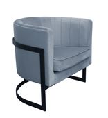 Fotel Glamour podstawa czarna BL06