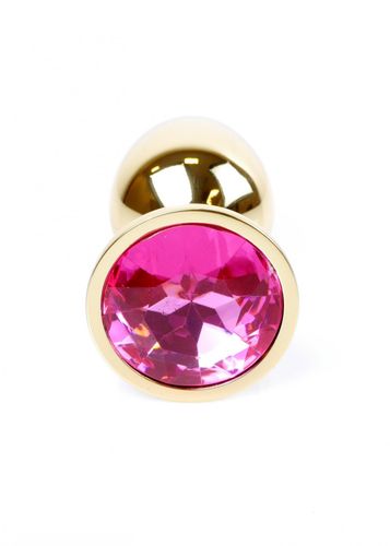 plug jewellery gold plug  pink na Arena.pl