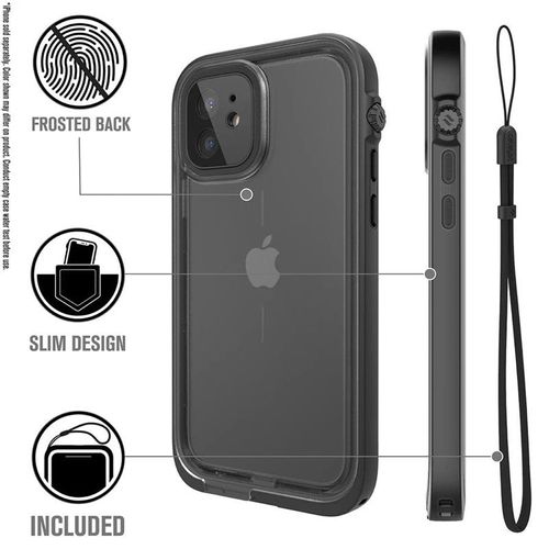 Catalyst Etui Total Protection iPhone 12 czarny na Arena.pl