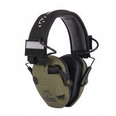 WALKERS Ochronniki Słuchu Aktywne RAZOR SLIM FAT + Flaga POLSKI