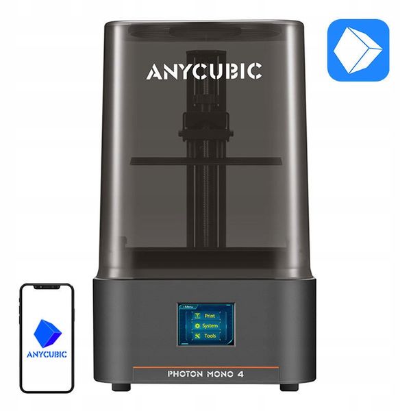 Drukarka 3D Anycubic Photon Mono 4 Czarny zdjęcie 1