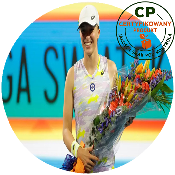 Opłatek na tort Iga Świątek zdjęcie 1