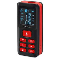 Qoltec Laserowy Dalmierz 120m z Elektroniczną Poziomicą