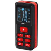 Qoltec Laserowy Dalmierz 120m z Elektroniczną Poziomicą