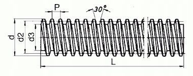 Śruba trapezowa 16x4 500 mm na Arena.pl