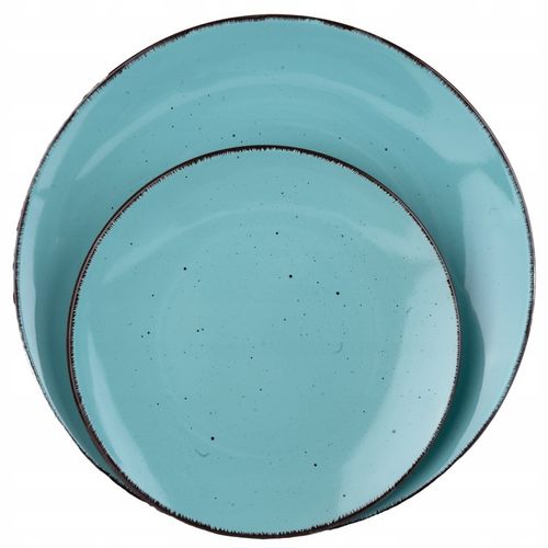 SERWIS OBIADOWY + 6 KUBKÓW KOMPLET OBIADOWO-KAWOWY 24 EL. KAMIONKA TURKUS na Arena.pl