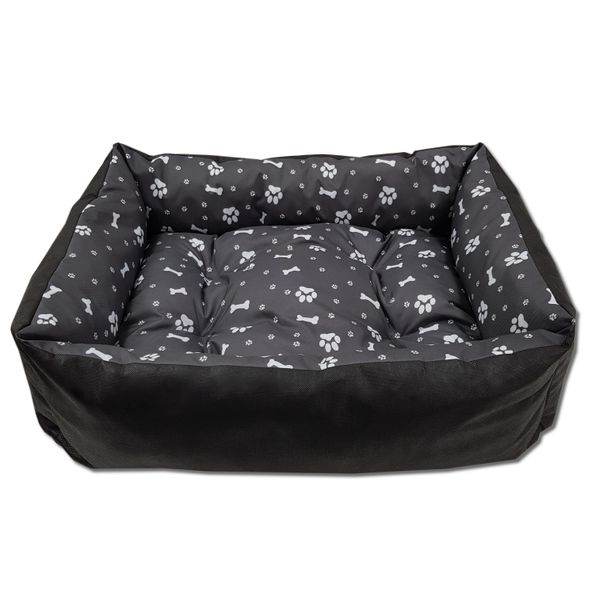 Legowisko dla psa kanapa WODOODPORNE 95 X 75 łapki zdjęcie 2