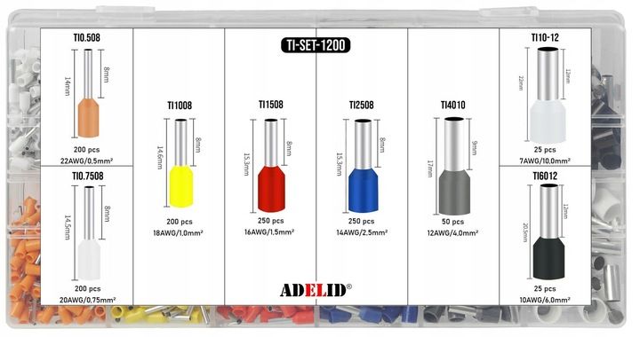 ZACISKARKA KONEKTORÓW KOŃCÓWEK ŚCIĄGACZ IZOLACJI zdjęcie 4