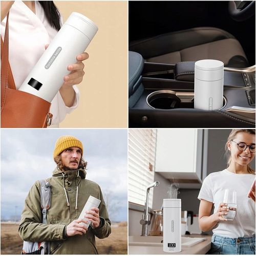 PODRÓŻNY MAŁY CZAJNIK ELEKTRYCZNY Z REGULACJĄ TEMPERATURY, KUBEK PODRÓŻNY na Arena.pl