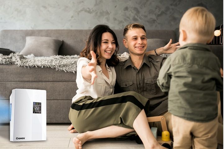 OSUSZACZ POWIETRZA OCZYSZCZACZ POCHŁANIACZ WILGOCI 2L 65W + PILOT TIMER zdjęcie 12