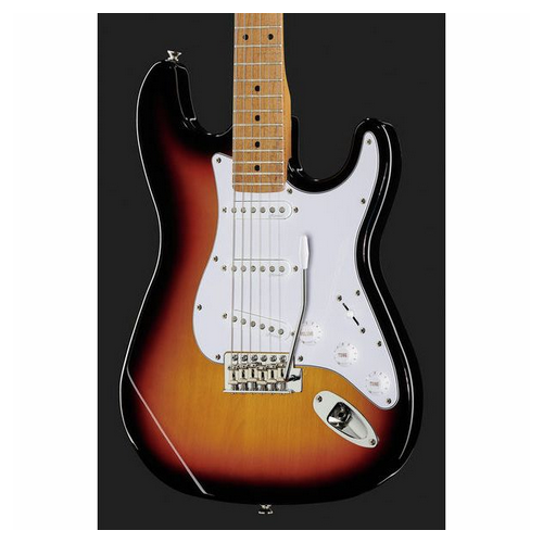 Gitara elektryczna Harley Benton ST-62 SB Vintage Series z Tremolo SUNBURST zdjęcie 4