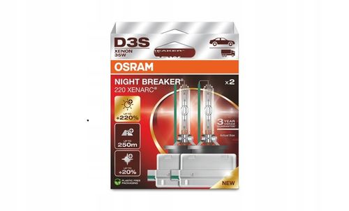 OSRAM D3S XENARC Night Breaker Laser 220% 2SZT na Arena.pl