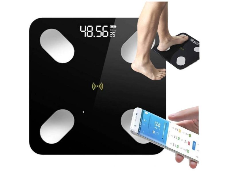 Waga łazienkowa bluetooth inteligentna analityczna zdjęcie 1