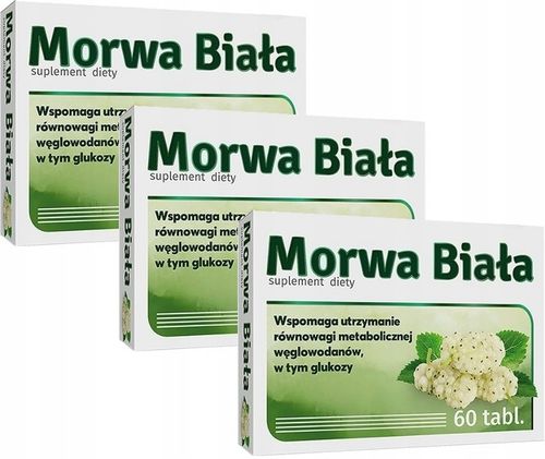 Alg Pharma Morwa biała 60 tabletek Równowaga Metaboliczna na Arena.pl