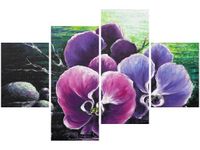 140CM 70 OBRAZ STORCZYK STAWEM ŚCIENNY