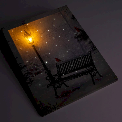 Obrazek 8 LED Winter bateria 30x40cm na Arena.pl