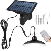 LAMPA SOLARNA WISZĄCA OGRODOWA ZEWNĘTRZNA CZUJNIK