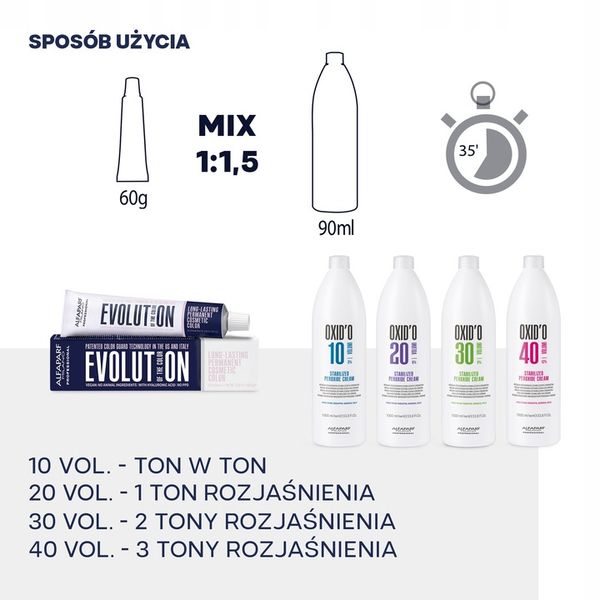 Alfaparf Evolution of the color farba do włosów EOC 11.11 60 ml zdjęcie 6