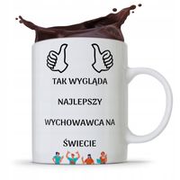 Kubek Dzień Nauczyciela Najlepszy Nauczyciel Z Nadrukiem Ze Zdjęciem